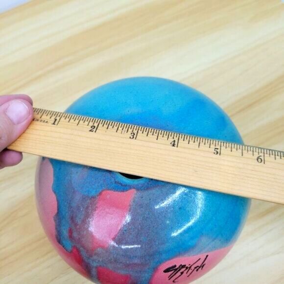 Christopher "Christoph" Heede Arizona Studio Pottery Ruku Jug Vase Vessel - Picture 14 of 16